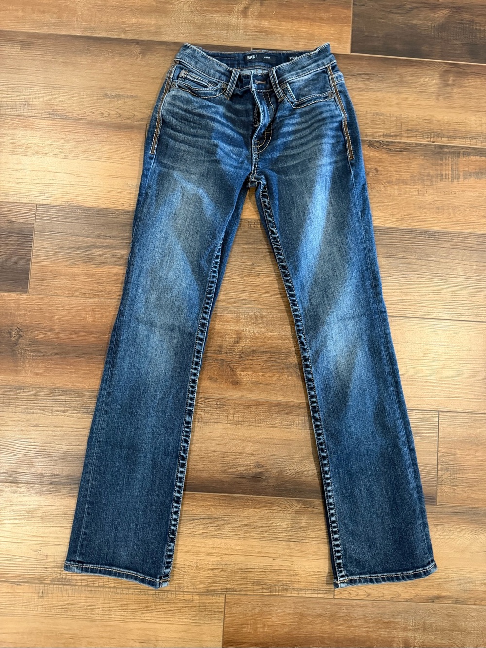 BKE Men's Aiden Blue Denim Jeans sz 27x34